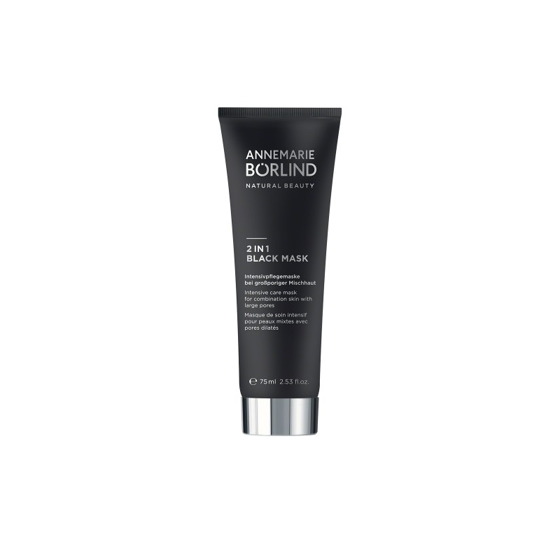 2 in 1 Black Mask